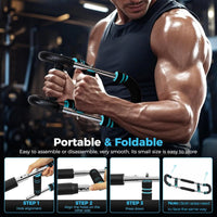 Twister Arm Trainer - Adjustable Chest Workout Equipment and Grip Strength Trainer for Men