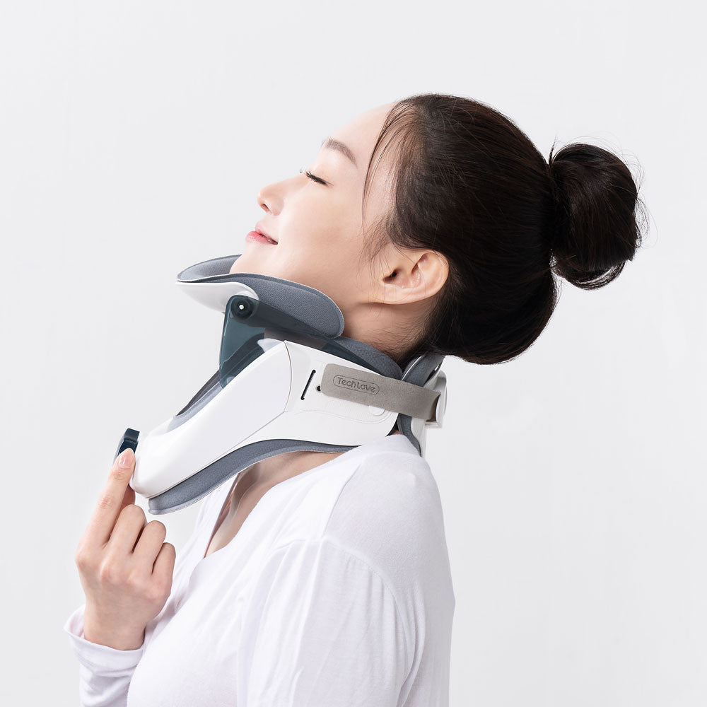 Wireless Adjustable Neck Support Brace – Inflatable Comfort Design