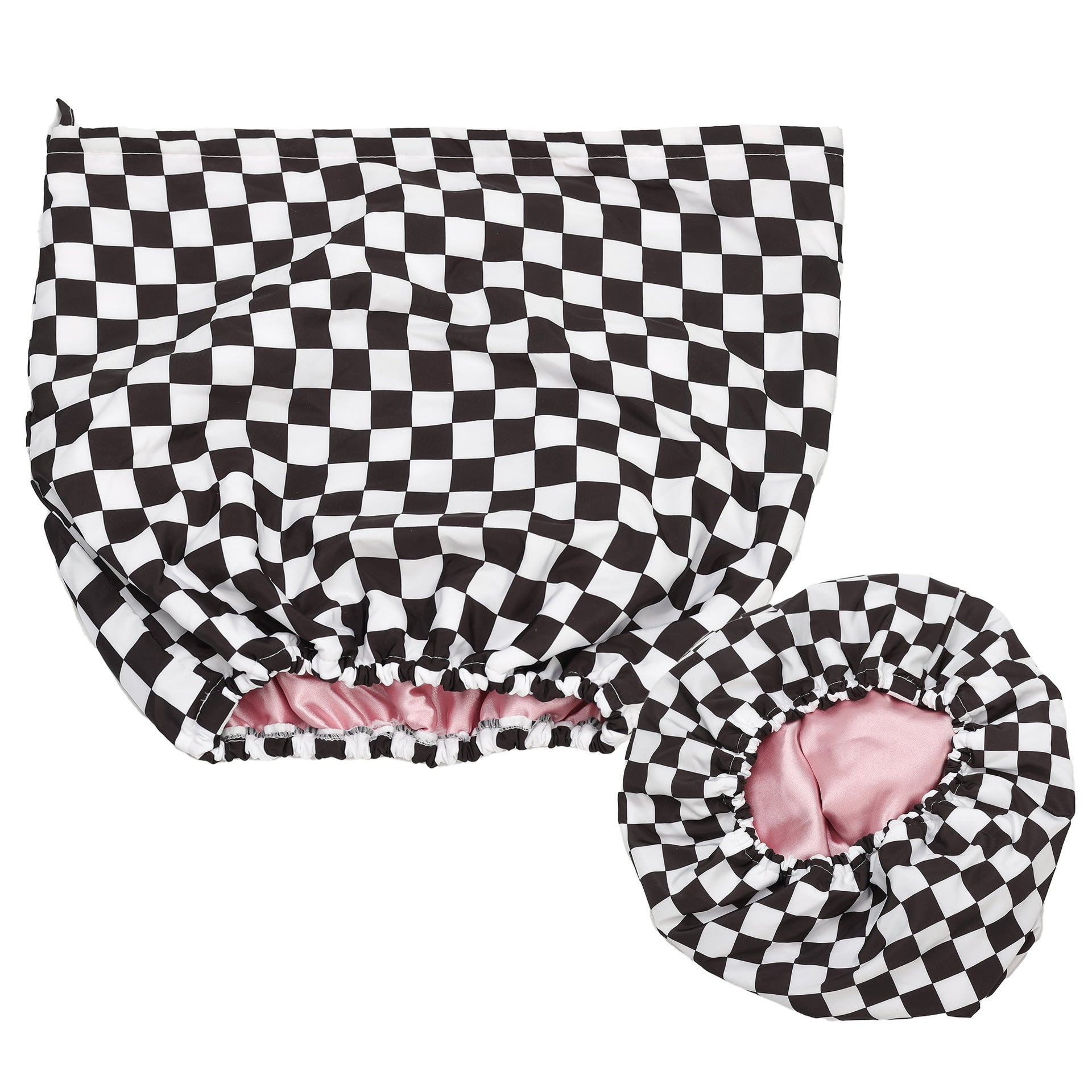 Women's Fashion Nursing Double-layer Shower Cap